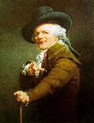 Joseph Ducreux Portrait de lartiste sous les traits dun moqueur Spain oil painting artist